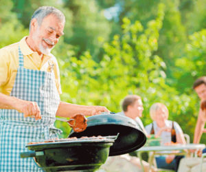 Najlepsze lata : Udany grill na działce
