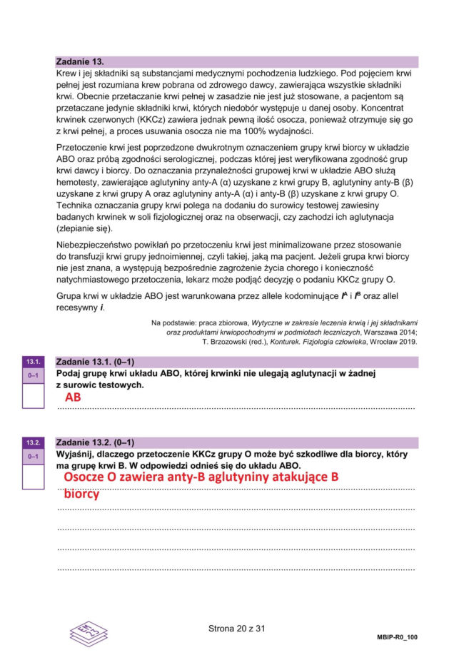 Matura próbna 2026 - biologia. Wszystkie odpowiedzi do arkusza CKE z biologii 14.01.2026