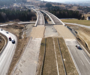 Prace na Zakopiance, odcinek S7 Naprawa - Skomielna Biała