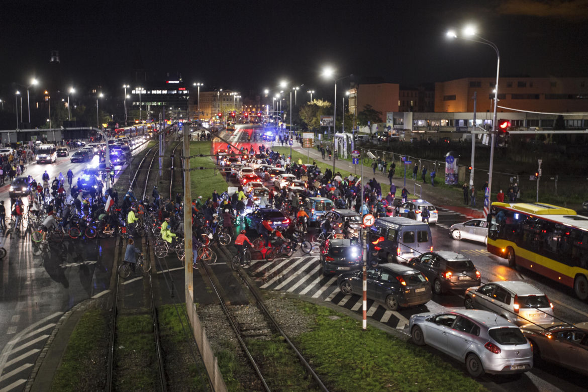 Protest kobiet we Wrocławiu