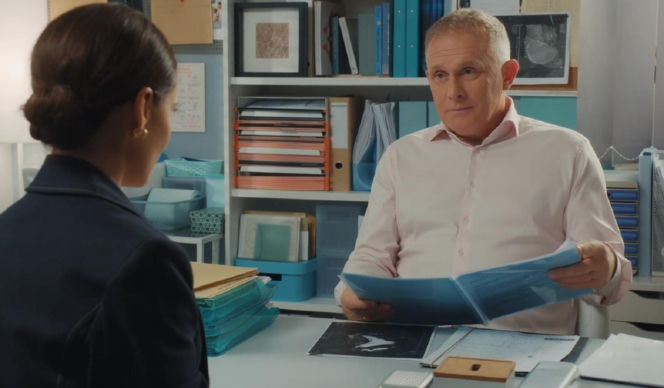 M jak miłość odc. 1914. Artur Rogowski (Robert Moskwa), Joanna (Dominika Sakowicz)