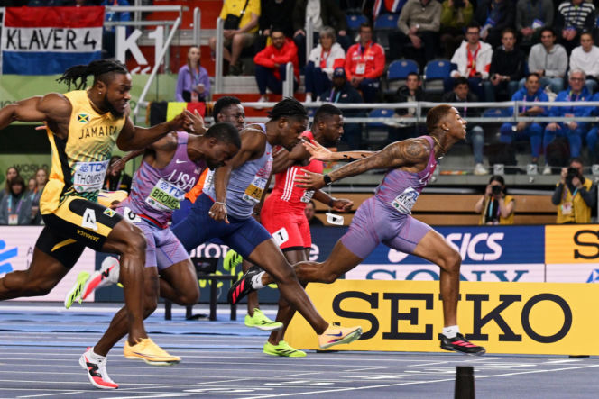 Halowe Mistrzostwa Świata w Lekkoatletyce Kujawy Pomorze 26 w Toruniu. Zdjęcia kibiców i zawodników z 1. dnia imprezy