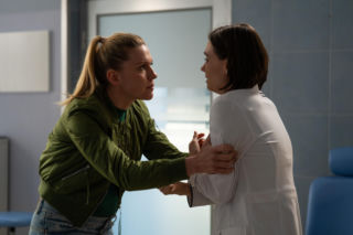 Na dobre i na złe odc. 998. Blanka (Pola Gonciarz), Dorota Kowal (Magdalena Wróbel)
