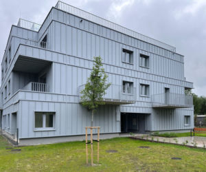 Budynki TBS w Katowicach przy Kosmicznej z 2026. Projekt: Kinga Bączyk i Magdalena Orzeł-Rurańska, pracownia K3Xmore