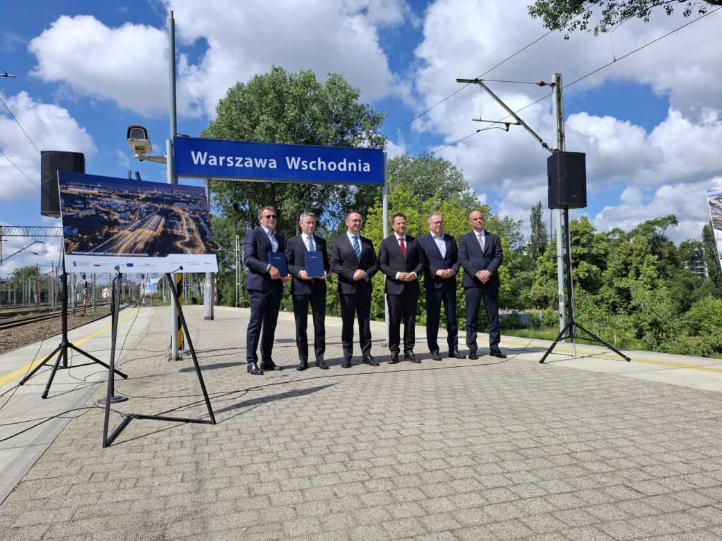 Dworzec Warszawa Wschodnia - wizualizacje