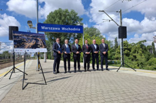 Dworzec Warszawa Wschodnia - wizualizacje