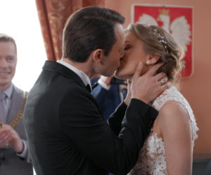 Pierwsza miłość. Jowita (Joanna Opozda) Radek (Mateusz Banasiuk)