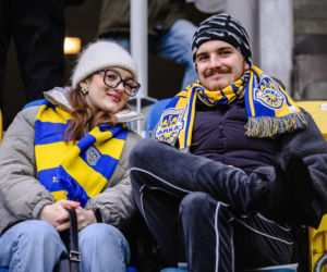 Arka Gdynia - Legia Warszawa: Zdjęcia kibiców z meczu 20. kolejki PKO BP Ekstraklasy