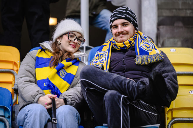 Arka Gdynia - Legia Warszawa: Zdjęcia kibiców z meczu 20. kolejki PKO BP Ekstraklasy
