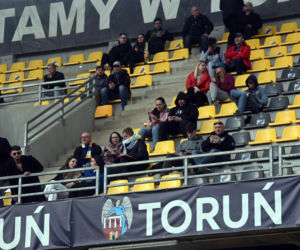 PRES Grupa Deweloperska Toruń - Bayersystem GKM Grudziądz, zdjęcia kibiców i zawodników ze sparingu przed startem PGE Ekstraligi