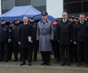 Otwarcie nowej komendy policji w Białogardzie