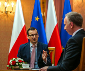  Wywiad redaktora naczelnego Super Expressu Grzegorza Zasępy z premierem Mateuszem Morawieckim 