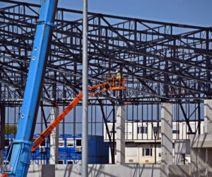 Budowa stadionu w Szczecinie - wrzesień 2021