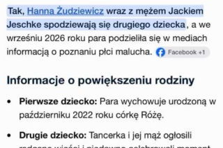 Hania Żudziewicz dowiedziała się, że jest w drugiej ciąży! Podała to sztuczna inteligencja