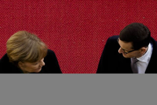 PREMIER MORAWIECKI Z WIZYTĄ W BERLINIE