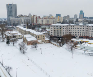 Ruiny fabryki przy Okopowej 78 w Warszawie