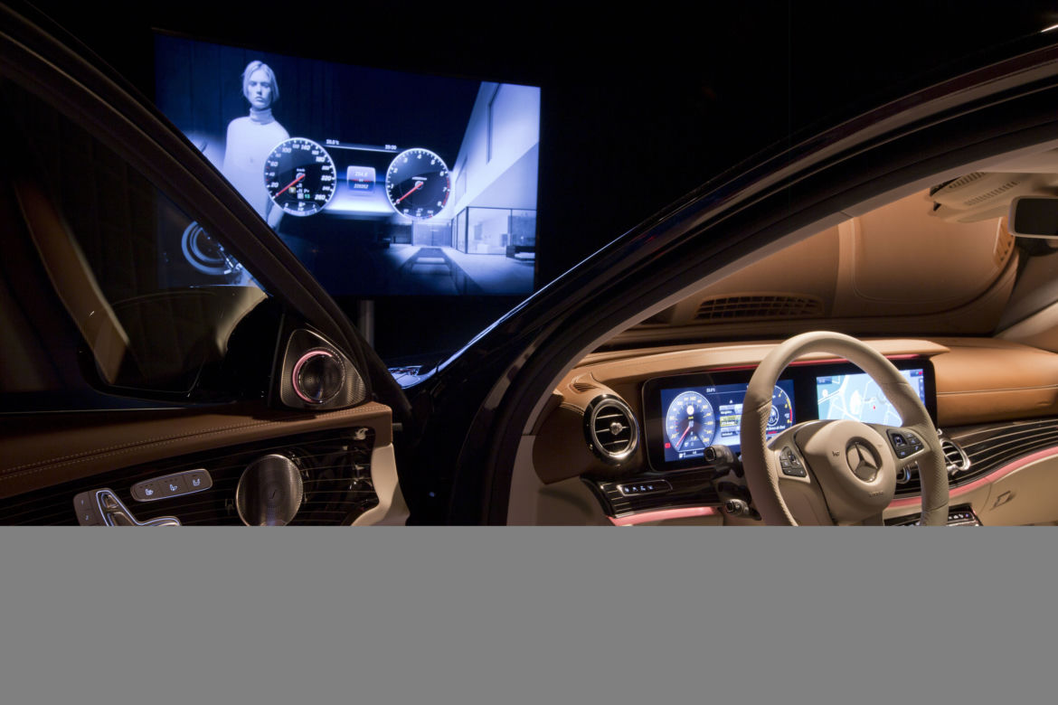 Mercedes-Benz Klasy E - wnętrze nowej generacji 2016