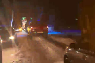 Kolejny atak zimy w Polsce na początku 2026 r. Intensywne opady śniegu na Warmii i Mazurach [ZDJĘCIA].