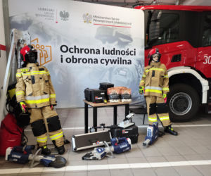 Strażacy z województwa otrzymali środki na ochronę ludności i obronę cywilną. Jeszcze więcej niż przed rokiem
