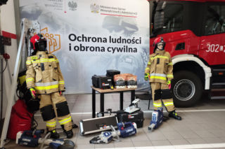 Strażacy z województwa otrzymali środki na ochronę ludności i obronę cywilną. Jeszcze więcej niż przed rokiem