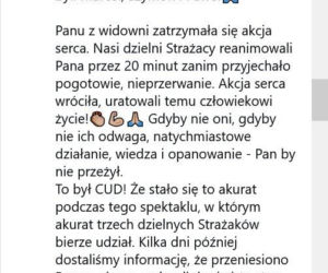Niepokojące sceny w teatrze! Kurdej-Szatan i strażacy w heroicznym boju o życie