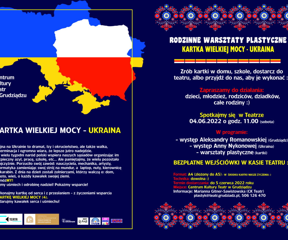 Kartka Wielkiej Mocy czyli dobre słowo do Ukrainy