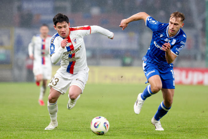 Górnik Zabrze - Lech Poznań: Zdjęcia kibiców ze szlagieru 20. kolejki PKO BP Ekstraklasy