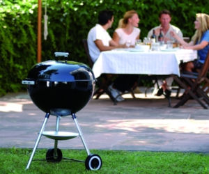 Grill w ogrodzie