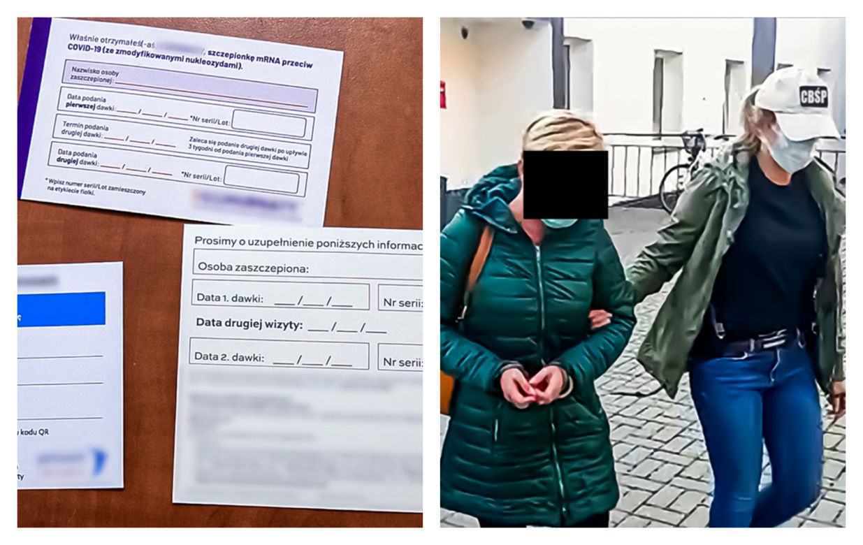 "Paszporty Covidowe" sprzedawali już za 1 tys. złotych. Gang rozbity [ZDJĘCIA]