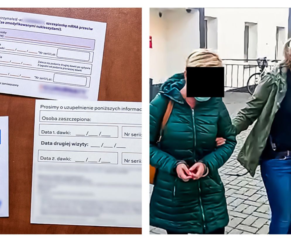 Paszporty Covidowe sprzedawali już za 1 tys. złotych. Gang rozbity [ZDJĘCIA]