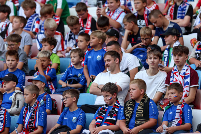Górnik Zabrze - Ferencvaros: Zdjęcia kibiców z meczu 3. rundy eliminacji Ligi Europy