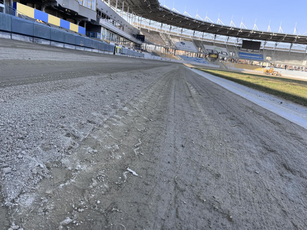 Tak wygląda stadion Stali Gorzów po zimowej przerwie. Kiedy 1. trening?