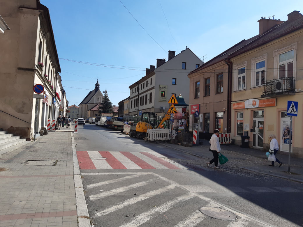 Remont na ulicy Bernardyńskiej