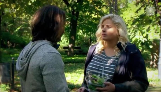 2XL odcinek 13. Agata (Elżbieta Romanowska), Robert Wielgosz (Piotr Stramowski)