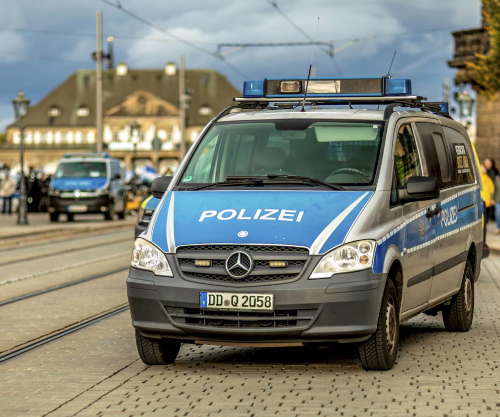 Policja w Dreznie