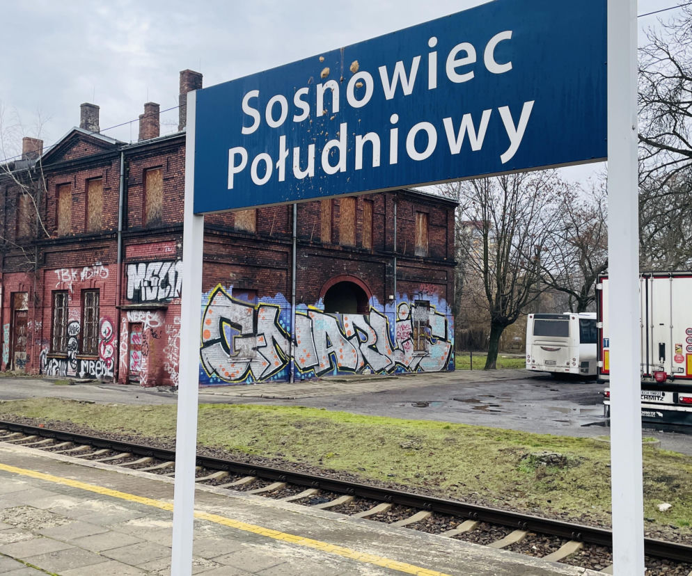 Będzie skatepark i planetarium, gdy będą pieniądze. Dworzec Sosnowiec Południowy