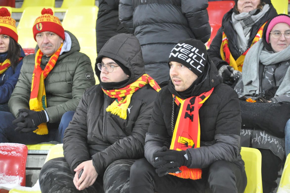 Korona Kielce - Lech Poznań. Zdjęcia kibiców na Suzuki Arenie