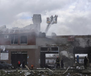 Ukraina. Atak rakietowy na Lwów