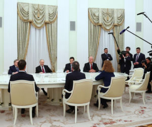 Prezydent Rosji Putin spotyka się ze specjalnym wysłannikiem USA Witkoffem na Kremlu