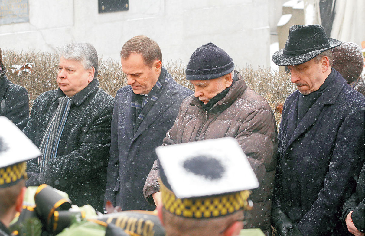Premier i poeta w zadumie