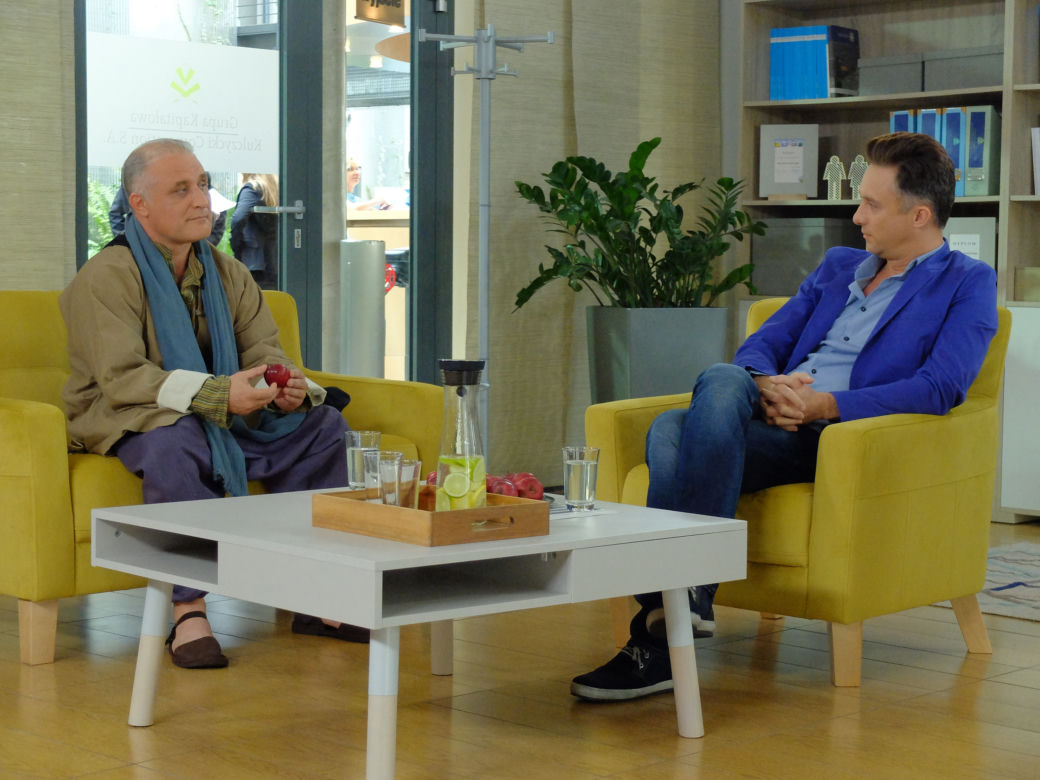 Pierwsza miłość. Przemek (Przemysław Bluszcz), Artur (Łukasz Płoszajski)