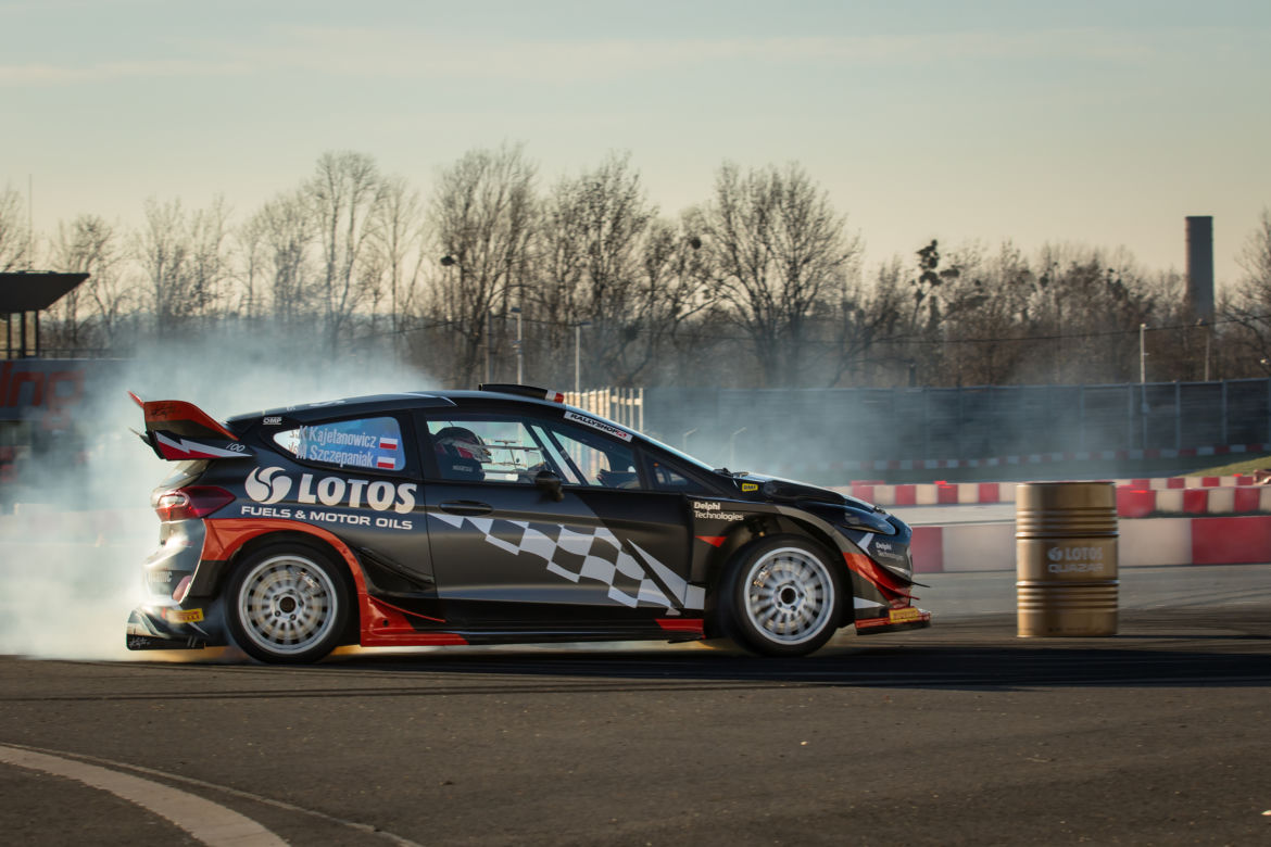 Ford Fiesta WRC Kajetana Kajetanowicza na 56. Rajd Barbórka