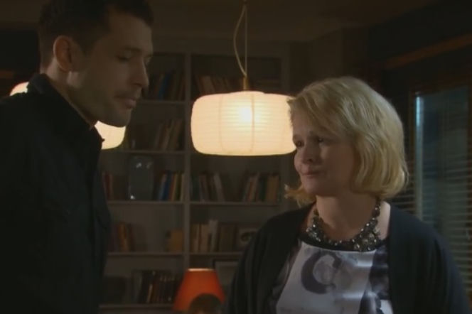 M jak miłość odc. 1061. Tomek (Andrzej Młynarczyk), Marta (Dominika Ostałowska)
