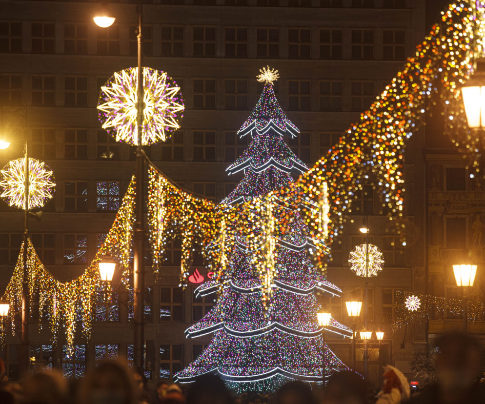 Iluminacja świąteczna we Wrocławiu