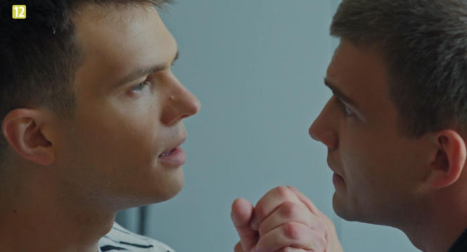 M jak miłość. Tomek Kubicki (Chris Cugowski), Mateusz Mostowiak (Rafał Kowalski)