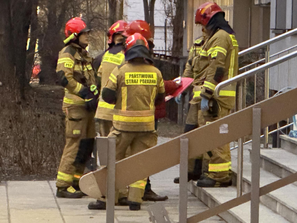 Przyniósł kopertę z białym proszkiem do komisariatu w centrum Warszawy