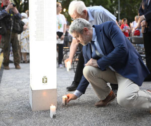Uroczystości ku czci ofiar Rzezi Woli na Cmentarzu Powstańców Warszawy