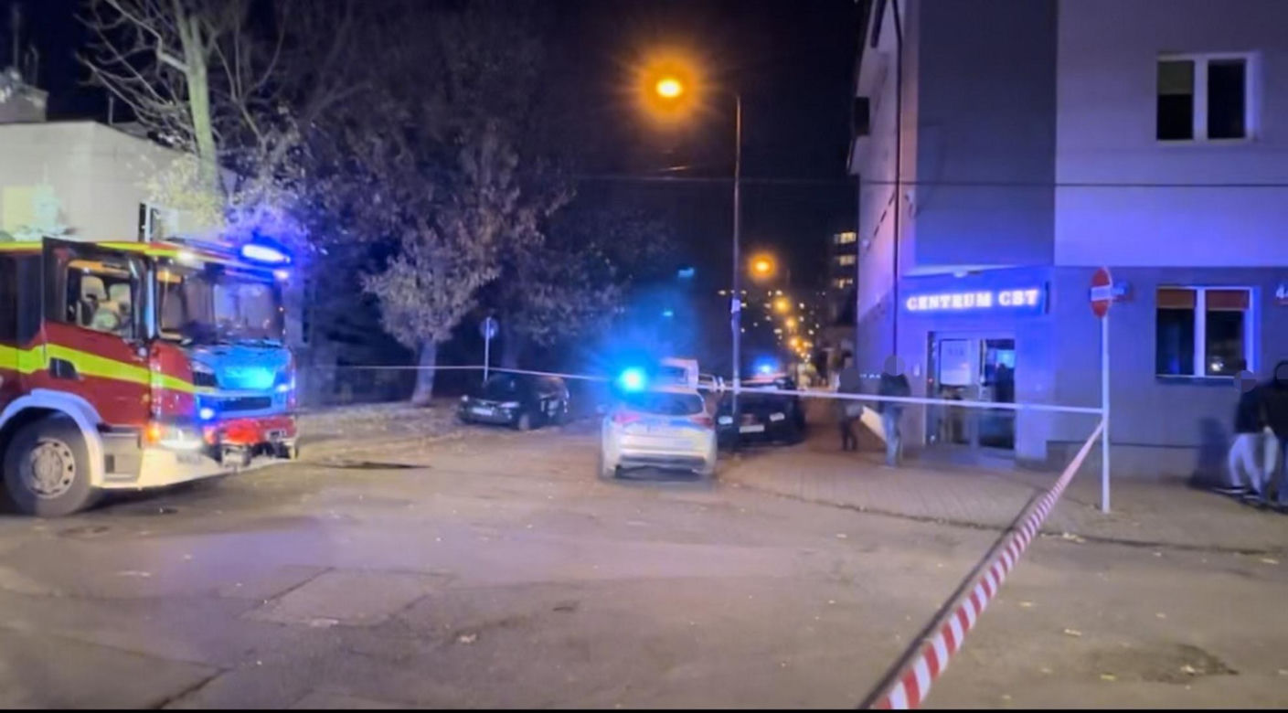 Wybuch gazu na Gocławiu. Z okien wyleciały szyby, jedna osoba w szpitalu