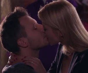Pierwsza miłość odc. 2087. Jowita (Joanna Opozda), Radek (Mateusz Banasiuk)