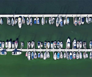 Szczecin w szczególe według Google Earth